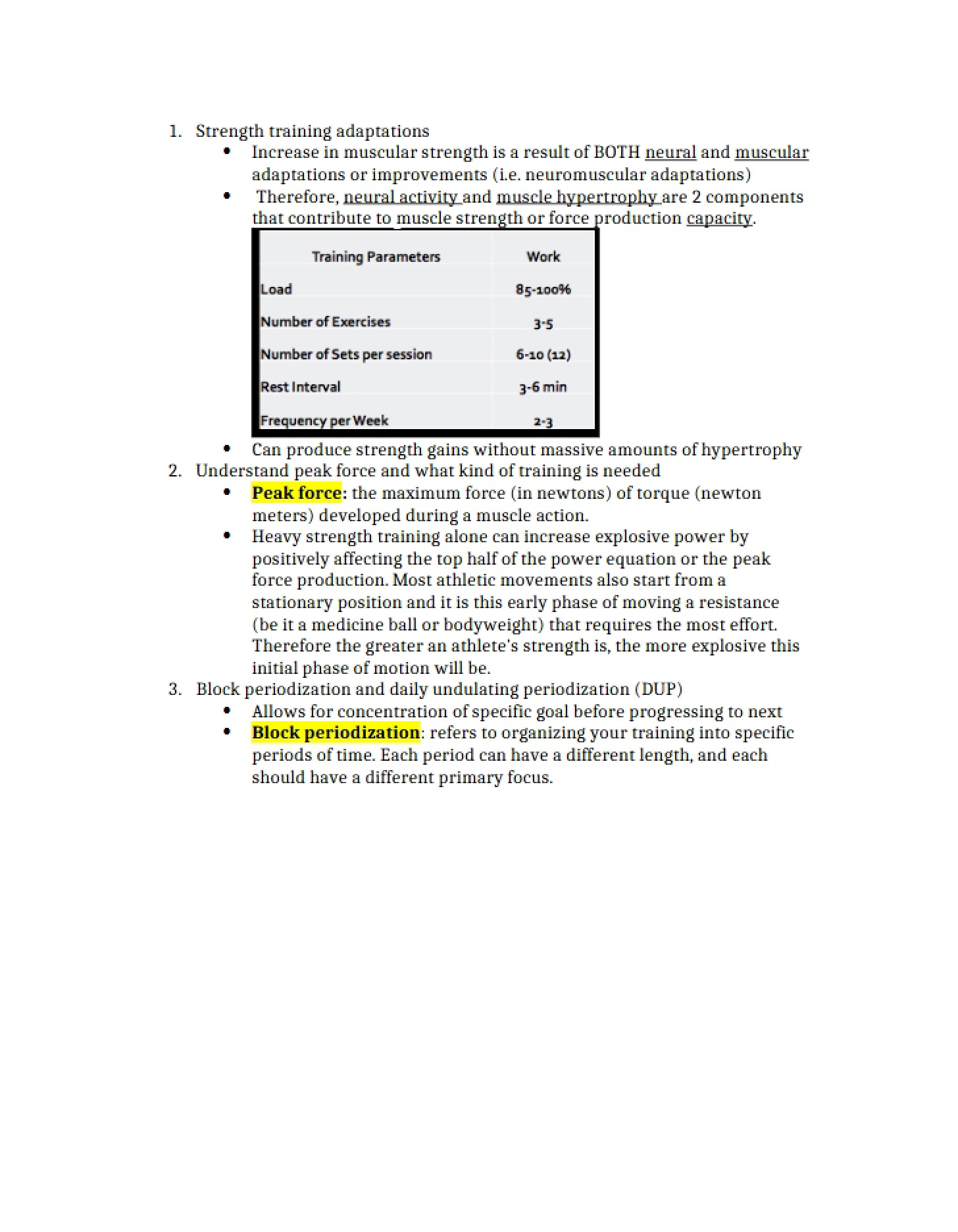 General Notes