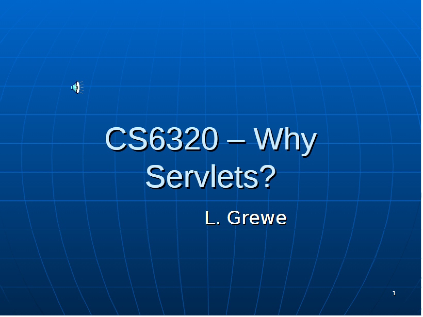 Reasons for Using Servlets