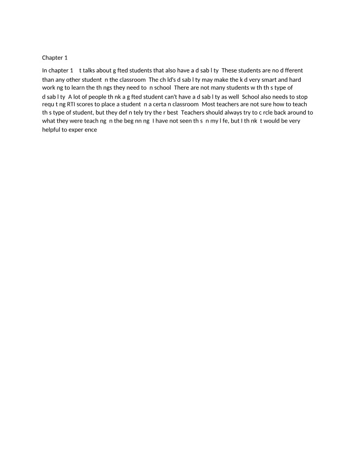 Chapter 17 - What Really Works