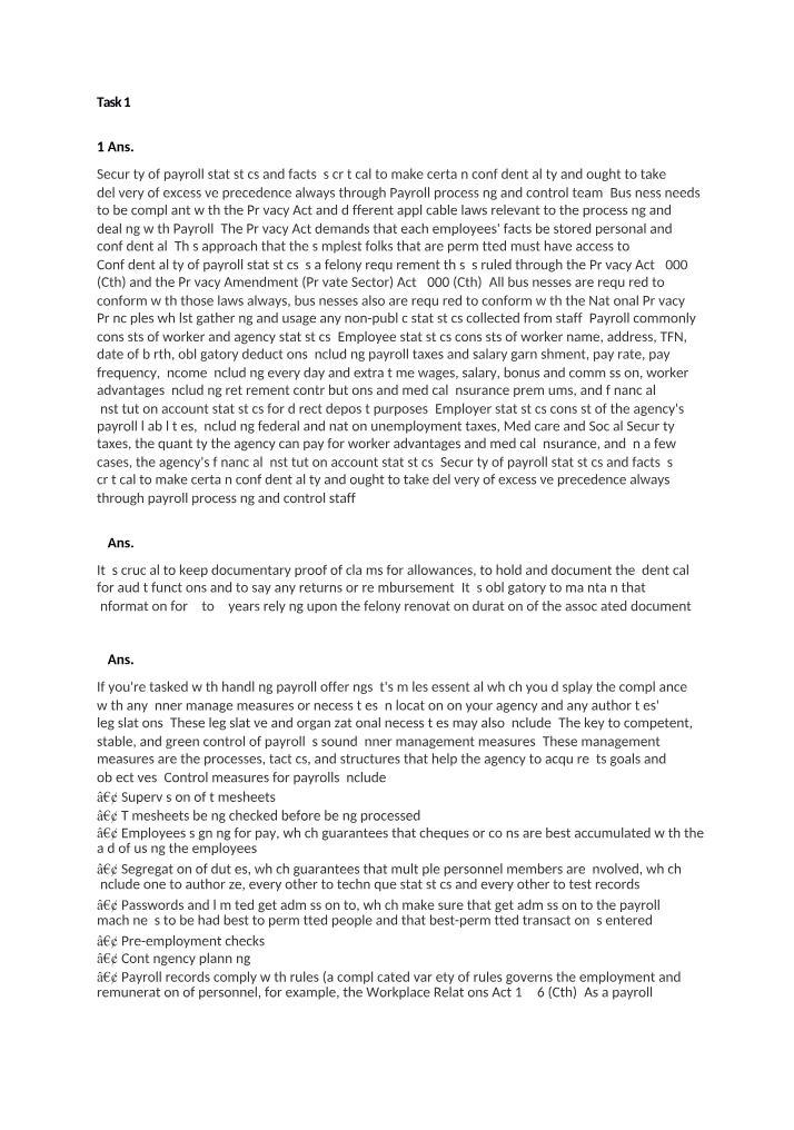 Confidentiality and Compliance in Payroll Security