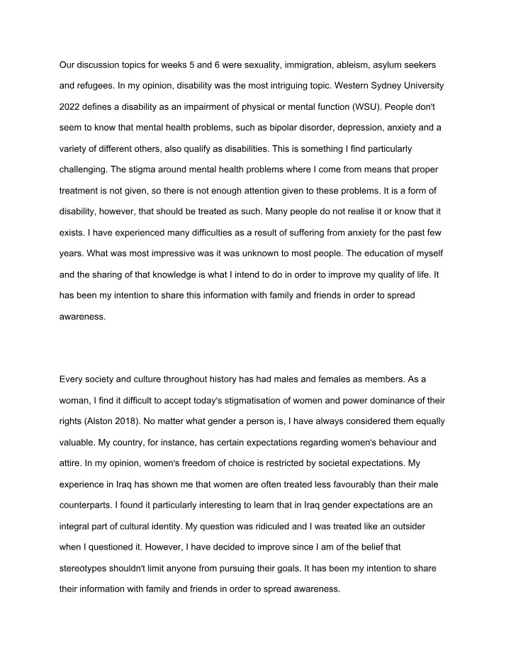 Resubmission Document