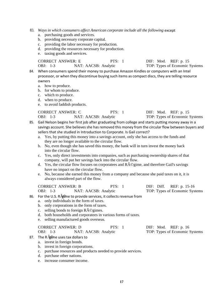 Economics Notes - Set 5