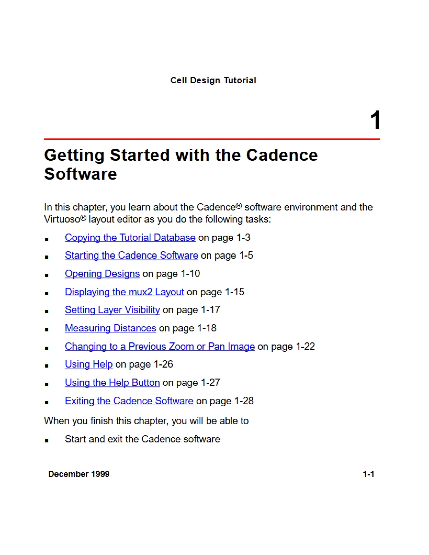 Introduction to Cadence Software