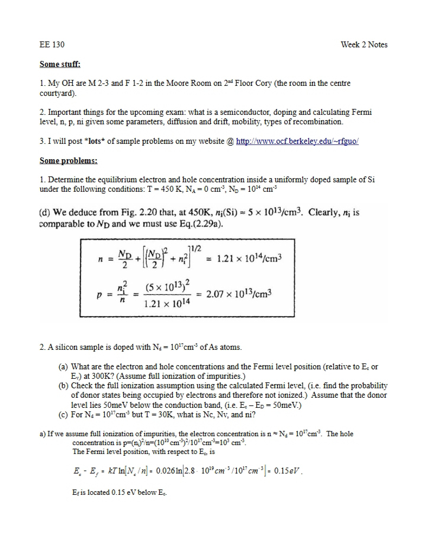 Notes for Discussion 02