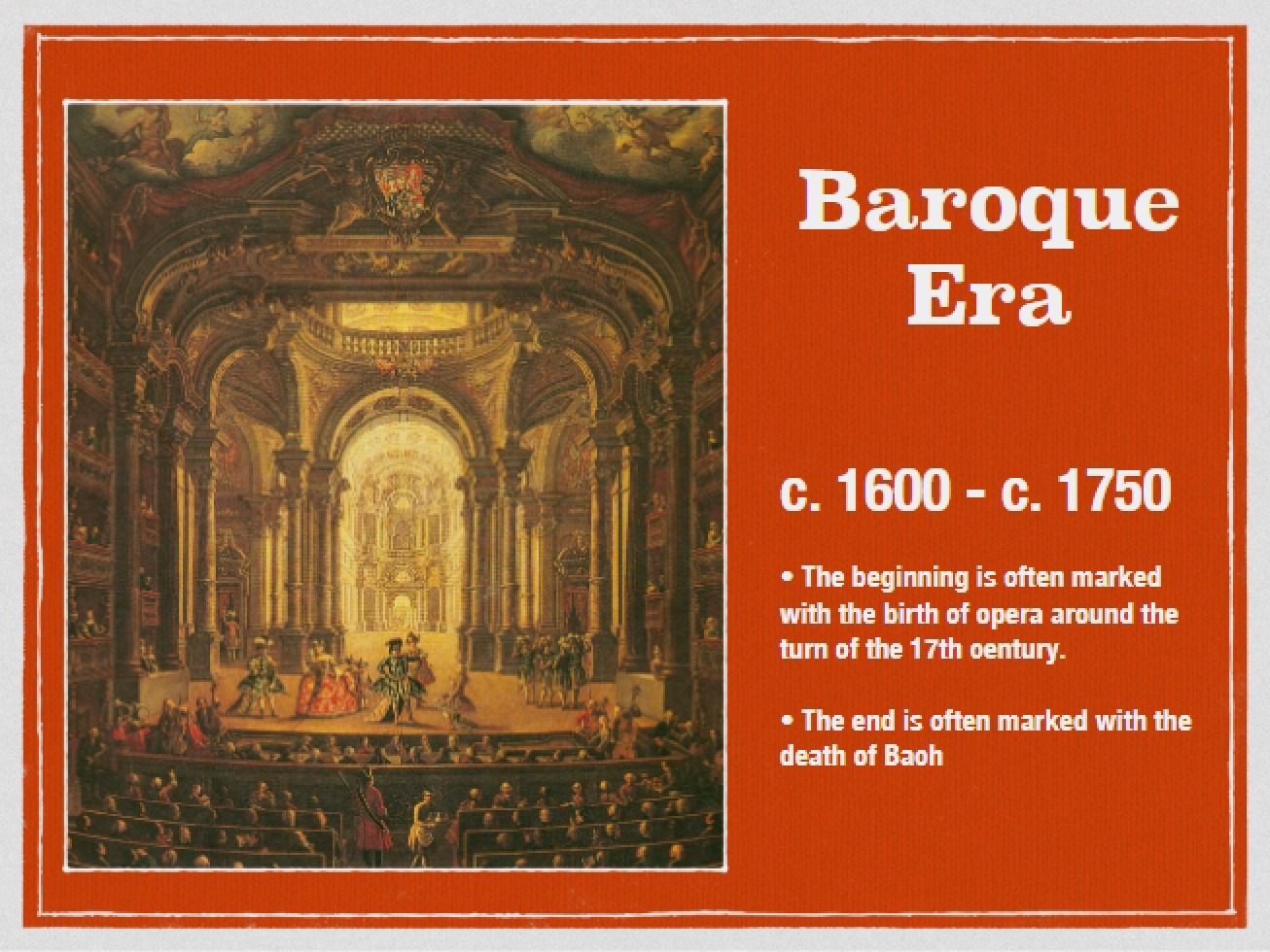 Baroque Era