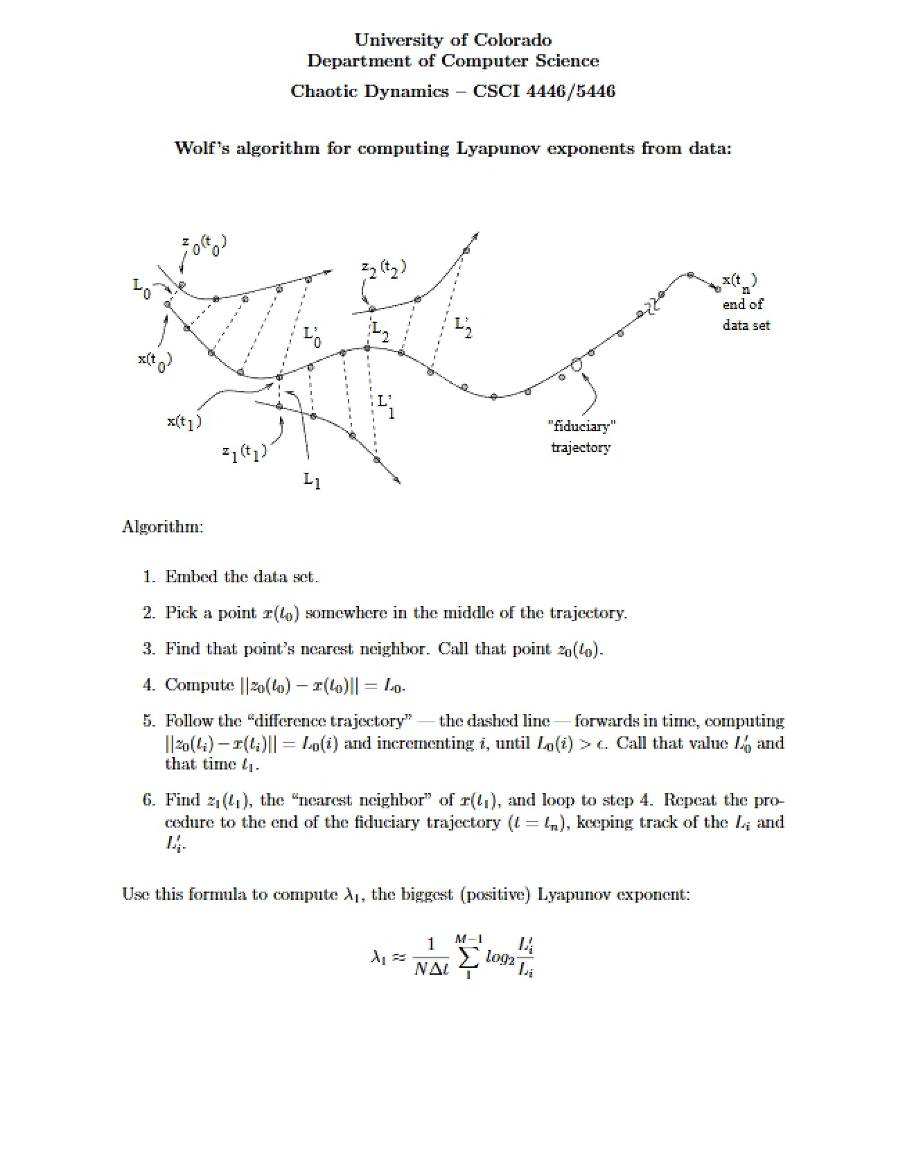 Introduction to Chaotic Dynamics