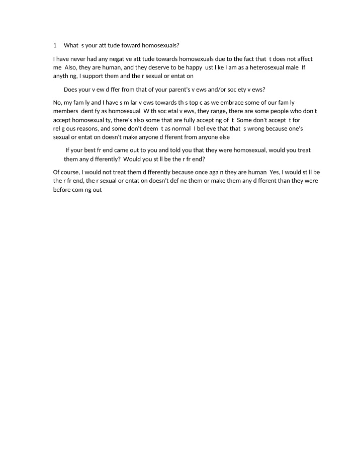 Overcoming Prejudice - Understanding and Accepting Homosexuality