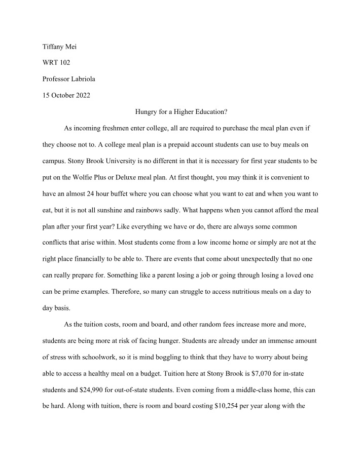 WRT 102 Research Paper