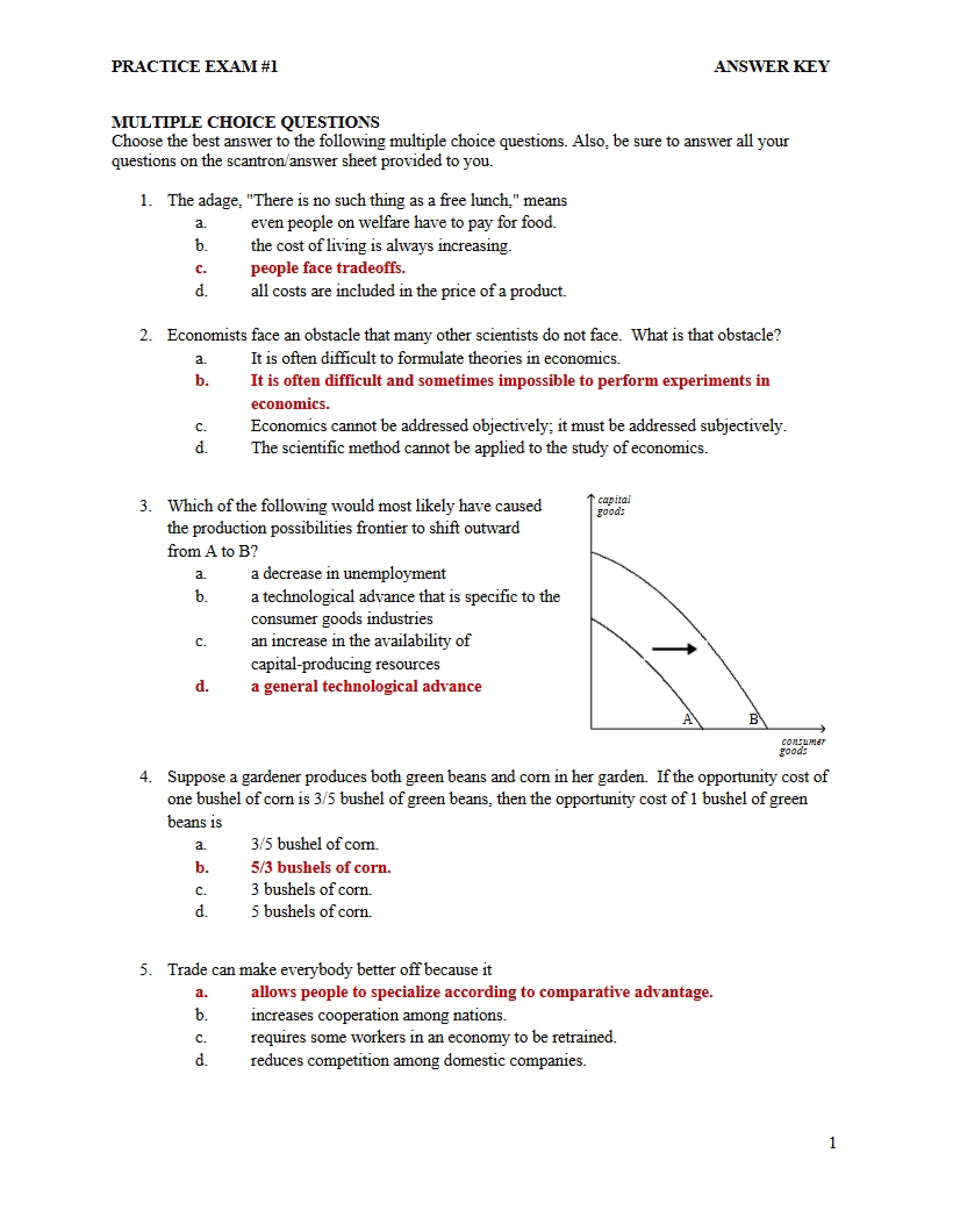 Answer Key Practice Midterm 1.2