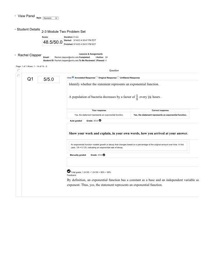 Module 2 Problem Set Exercises