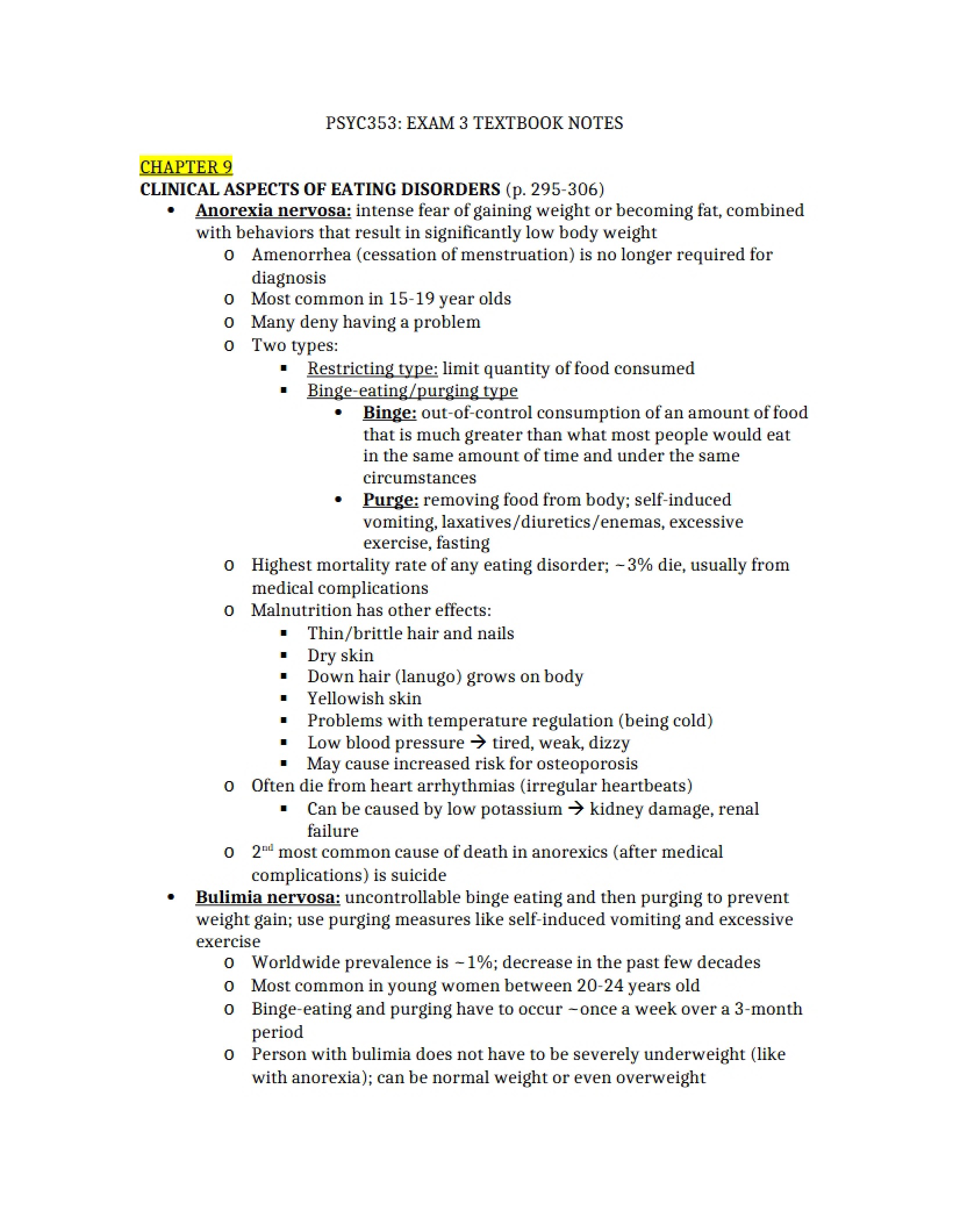 Third Examination