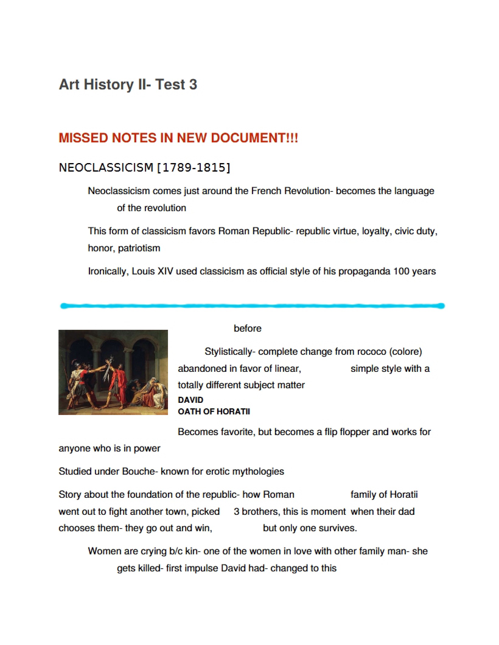 Neoclassical Movement