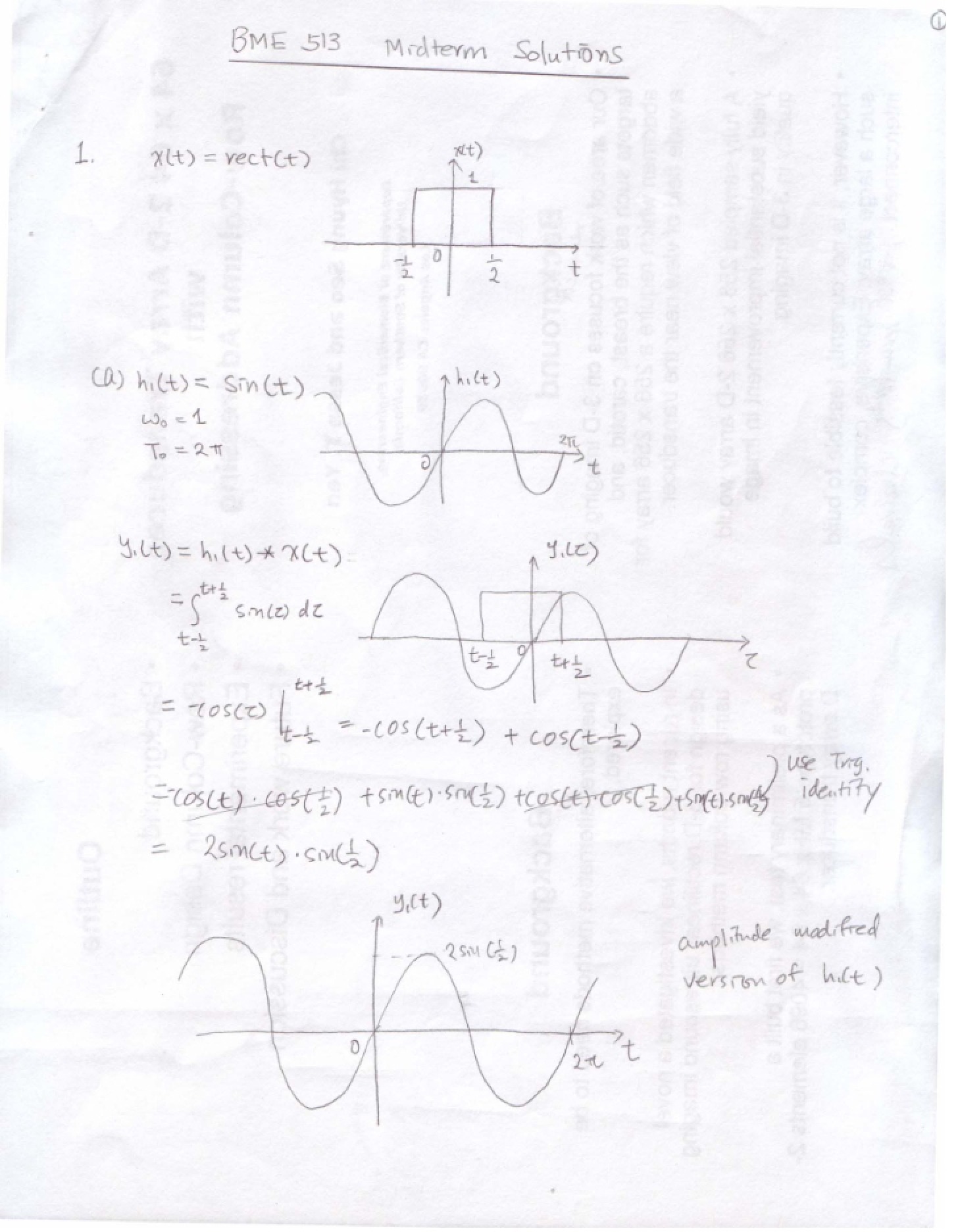 Solutions for Practice Midterm