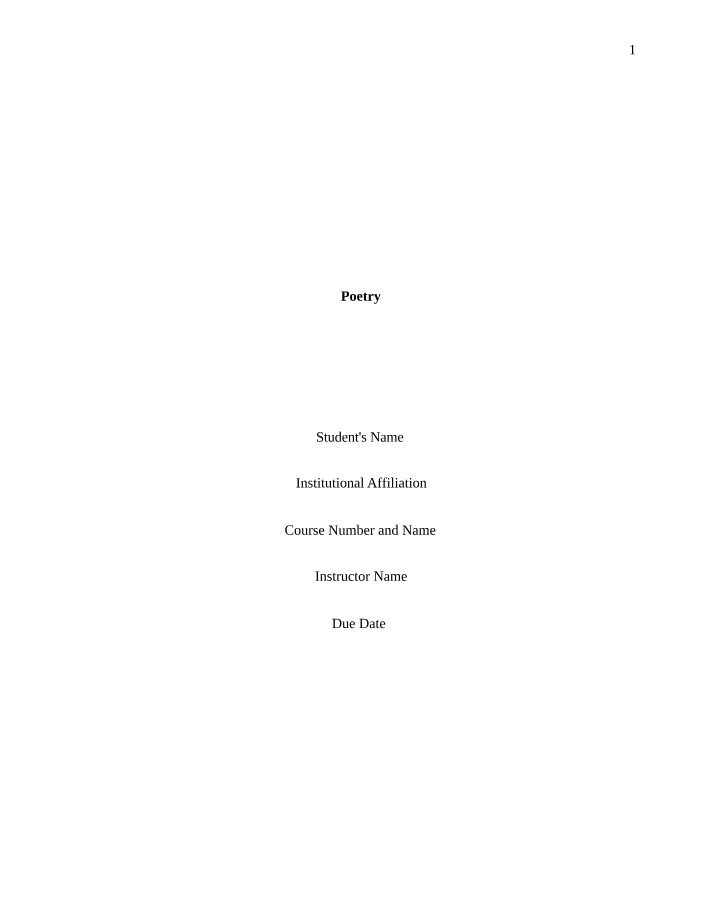 African American Poetry - Themes of Racism and Injustice