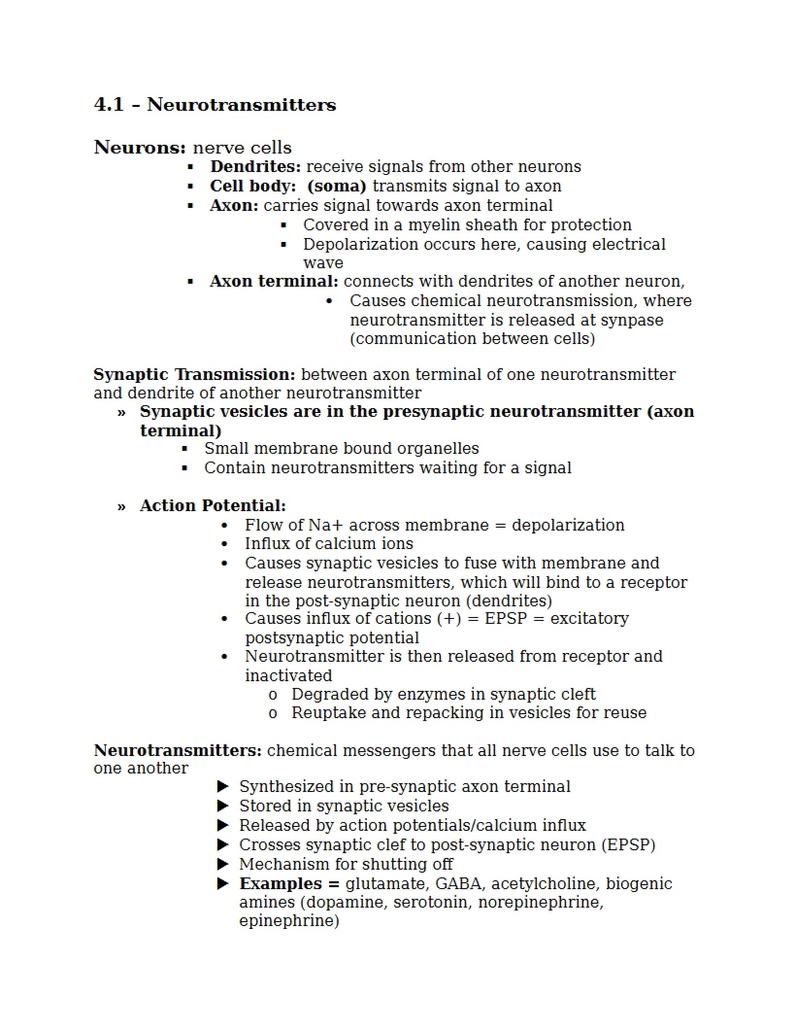 Lecture Note 4.1
