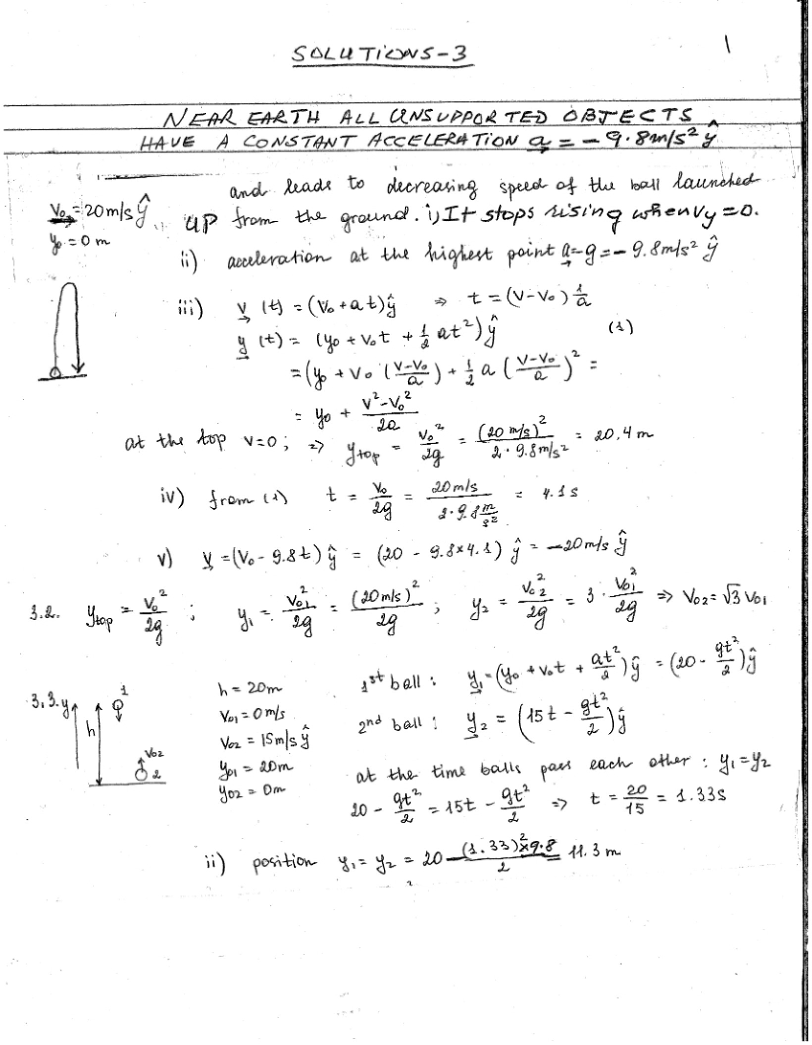 Class Lecture Notes