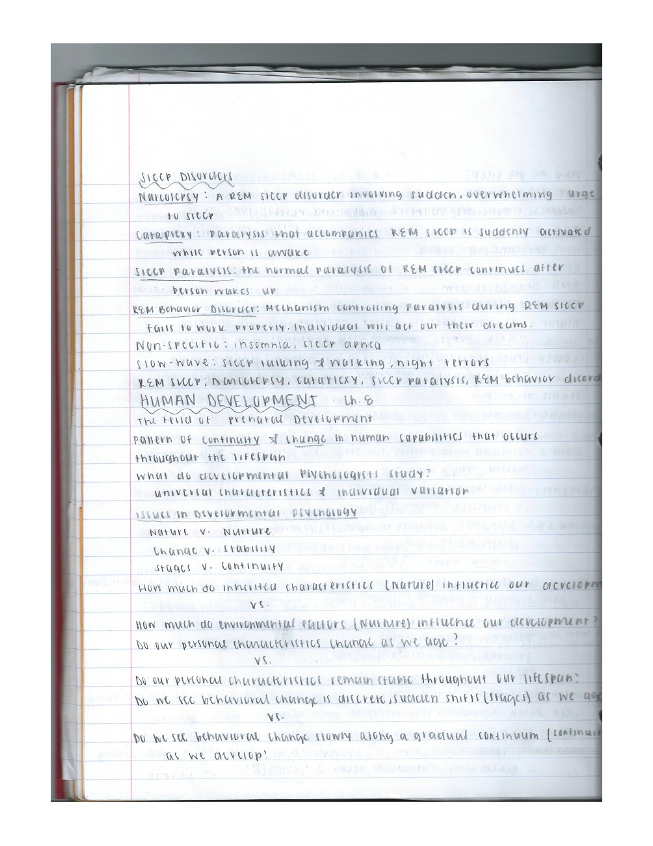 Psychology Notes