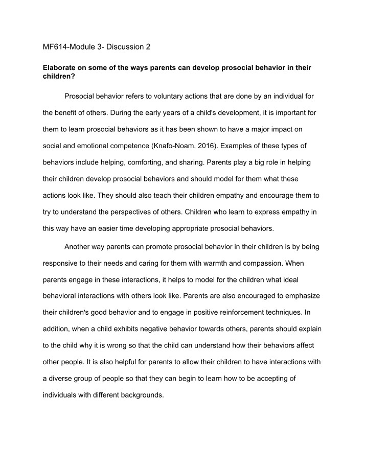 MF614 Module 3 Discussion 2