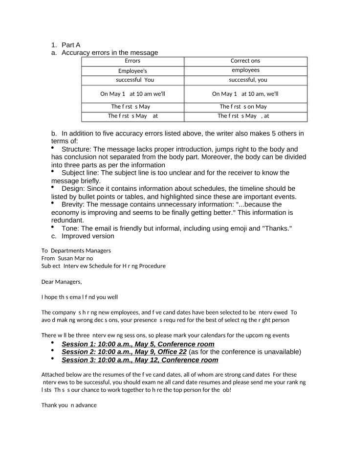 Midterm Test for BCOM 1001