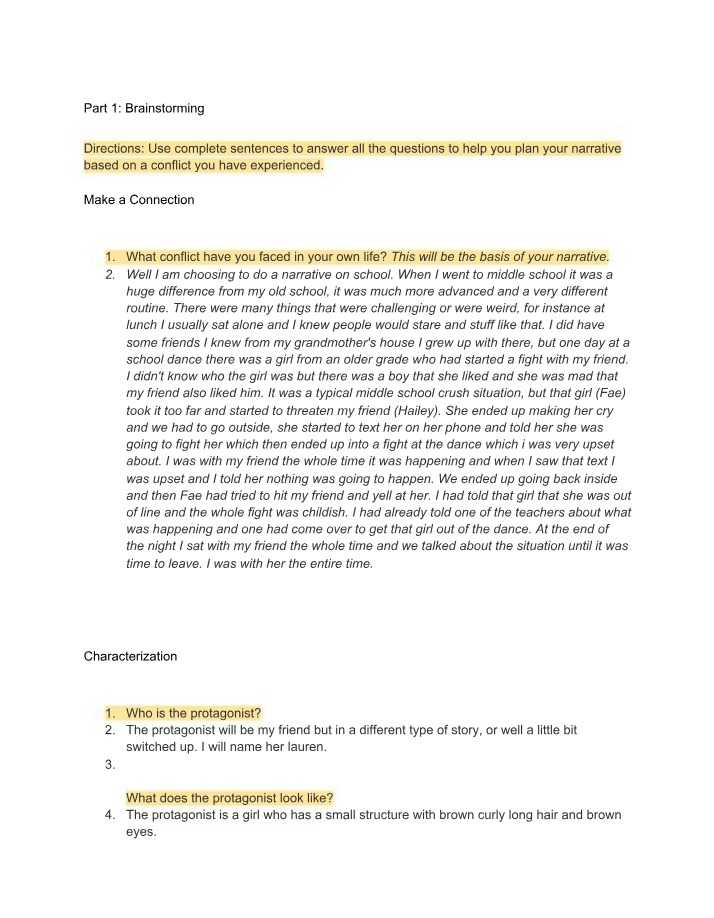 Crafting Narratives - Overcoming Conflict