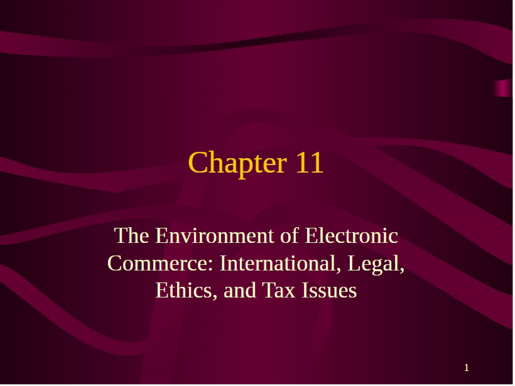E-Commerce Environment