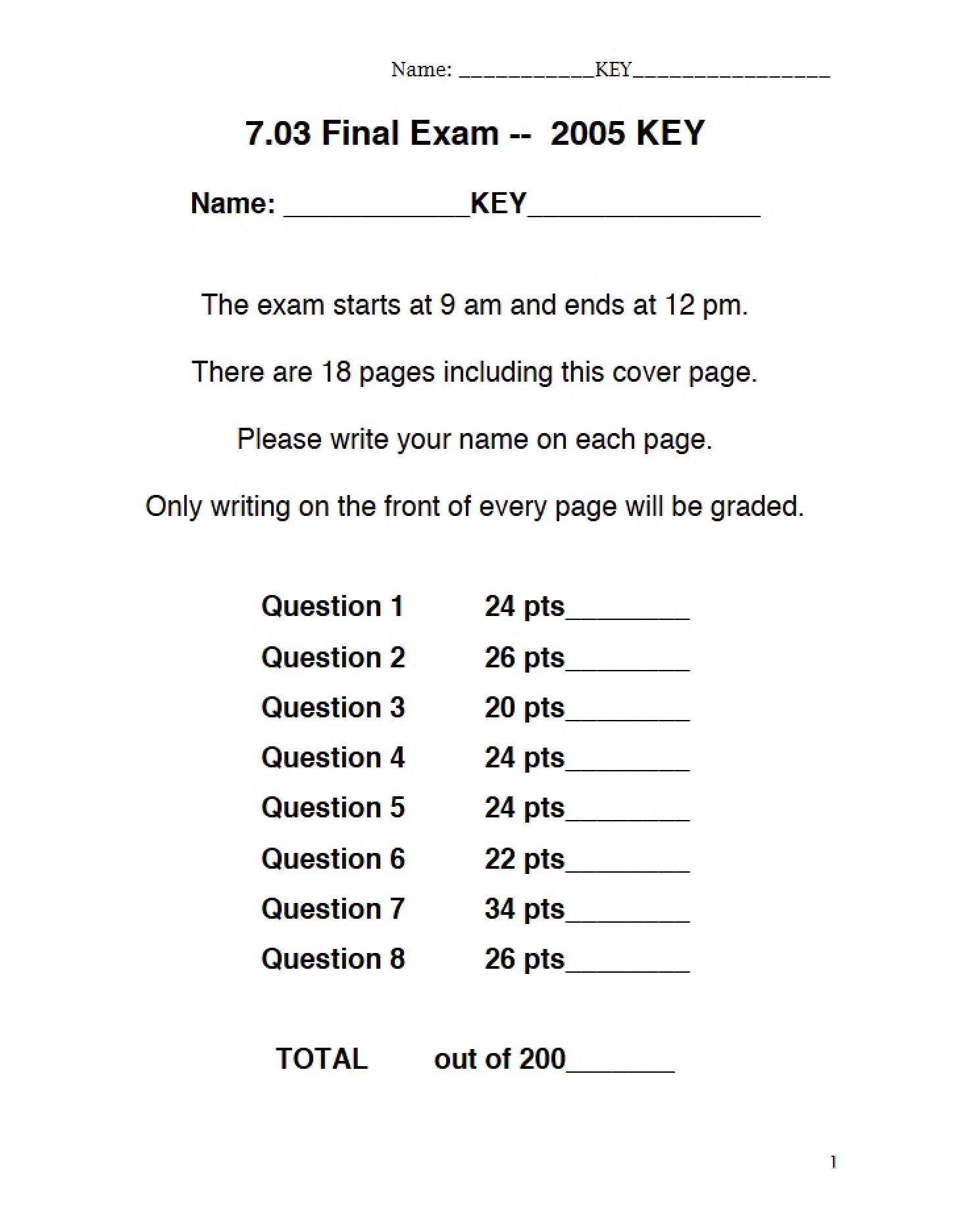 Guide for Course Revision