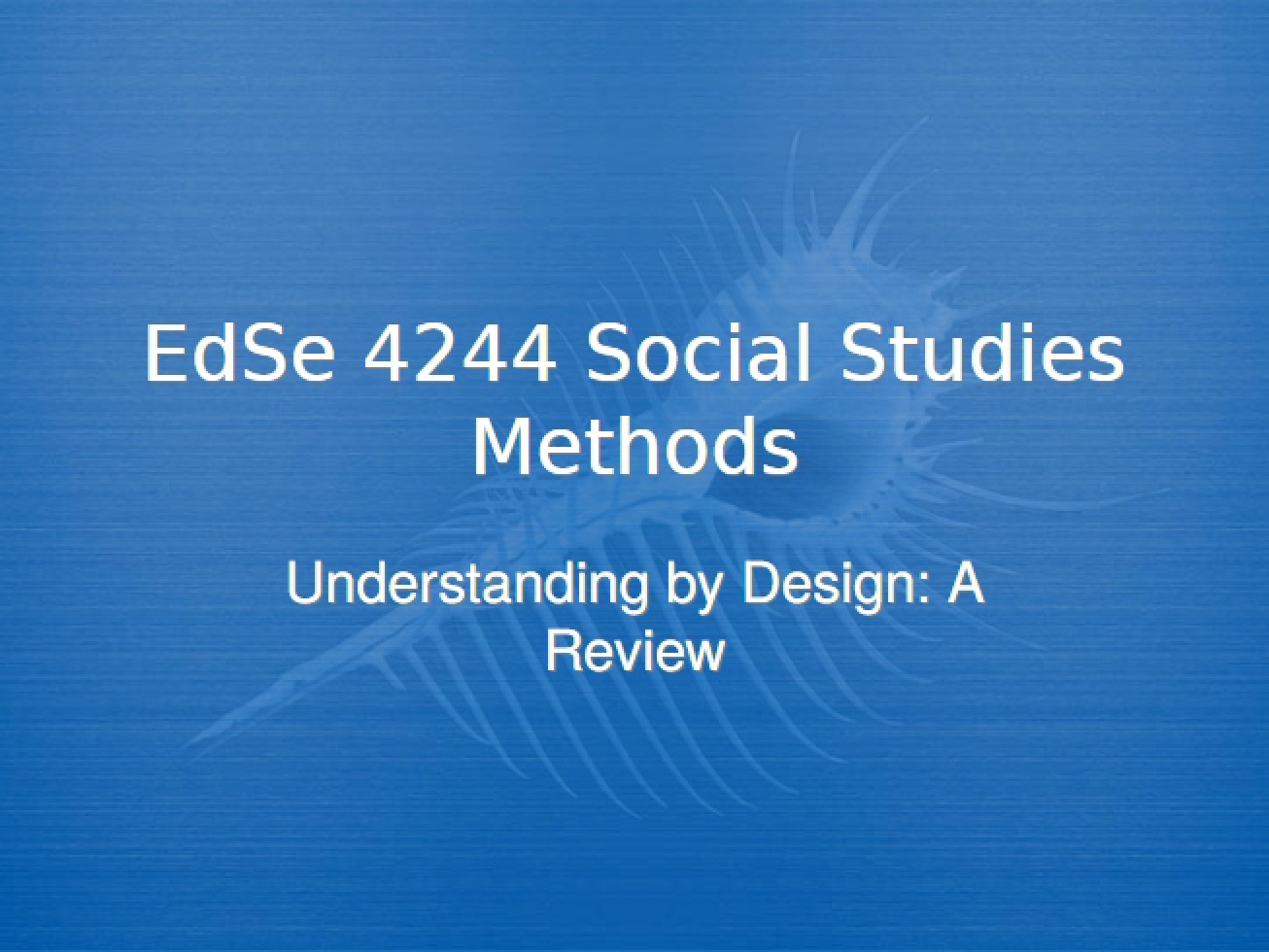 Curriculum Design Two Common Errors