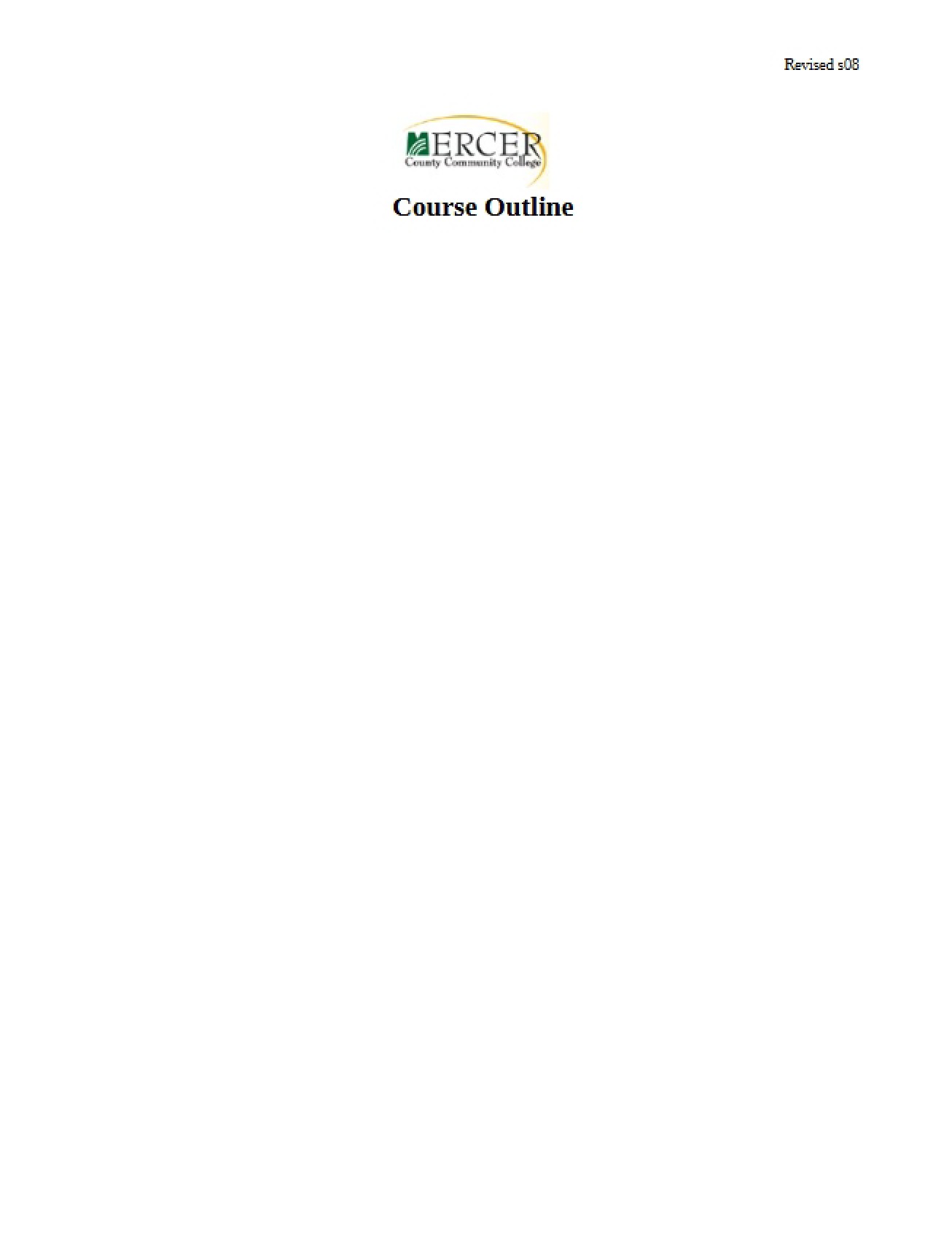 Concepts in Biological Science Syllabus