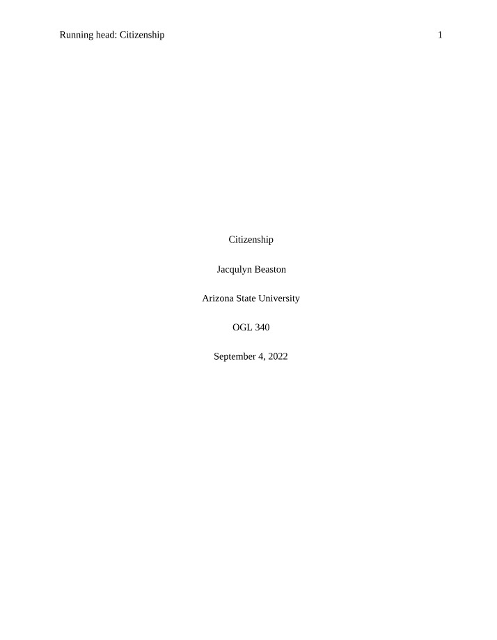 Citizenship Rights - Understanding and Achieving