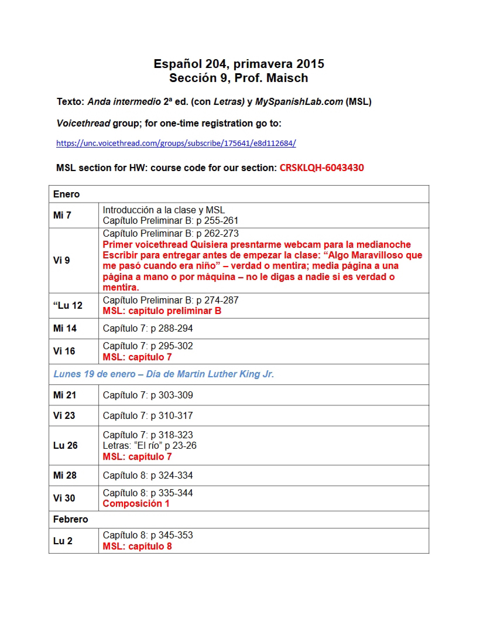 Spring 15 Syllabus Section 009