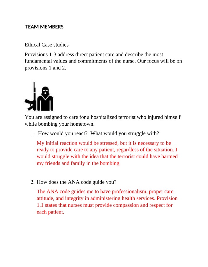 Balancing Patient Care in Nursing Ethical Case Studies