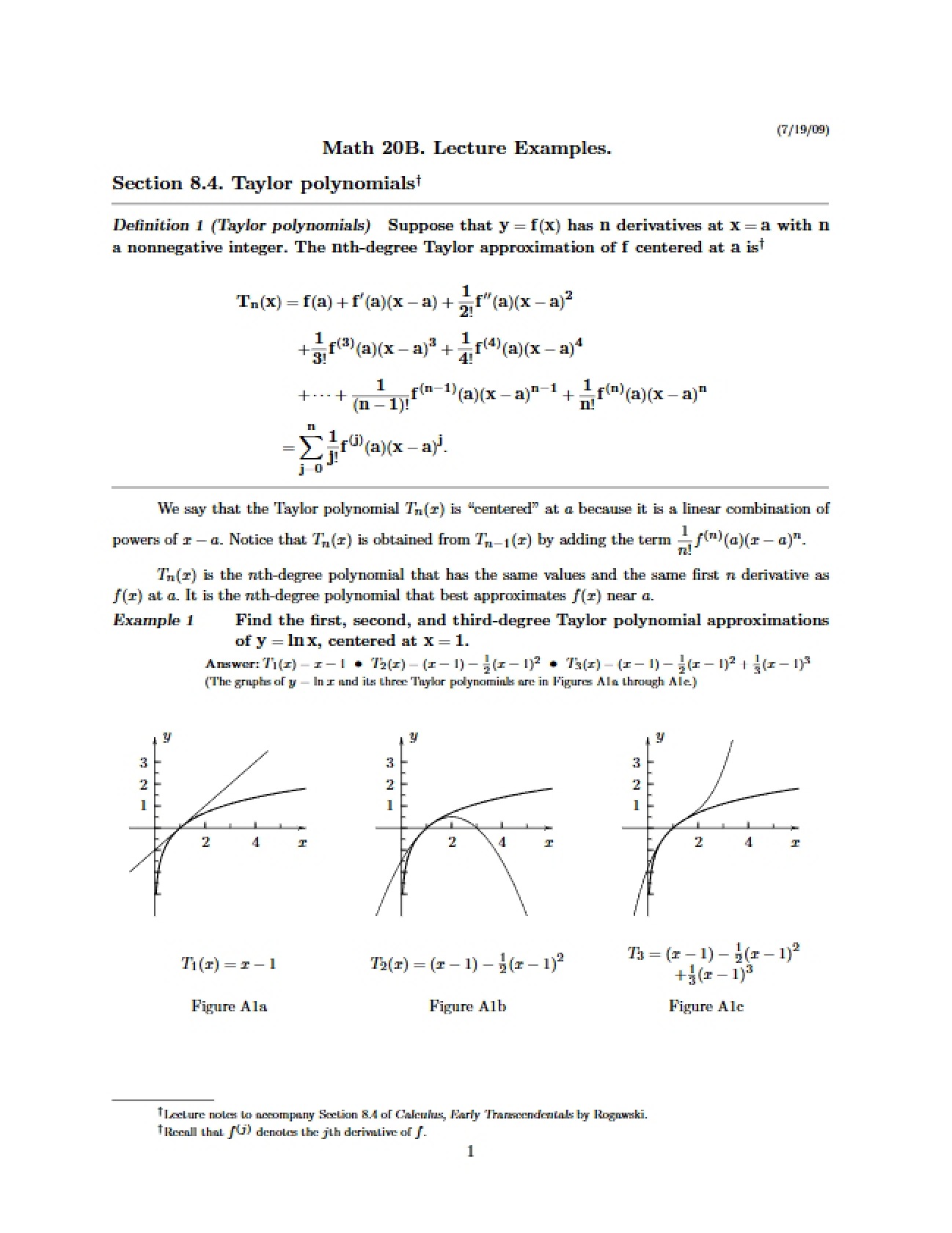 Calculus II Instructional Illustration Set 5