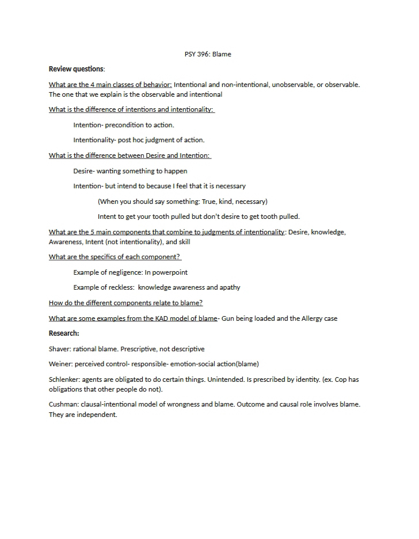 Questions for Review