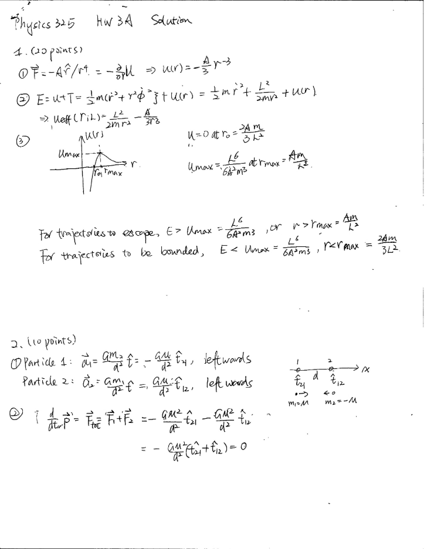 Solution HW 3A