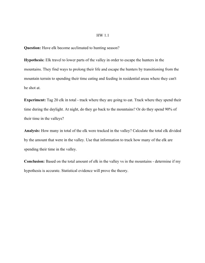 WILD2200 - Homework 1.1