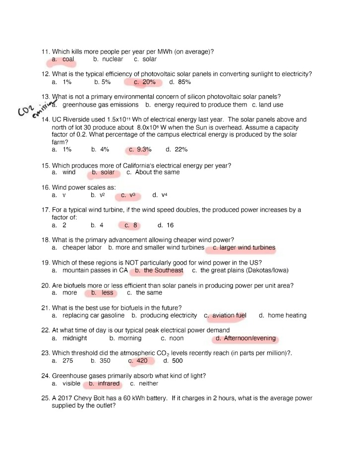 Phys 018 - Final Practice Exam 2