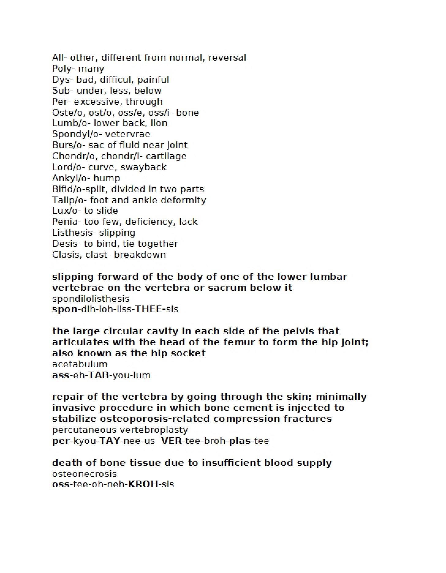 General Notes