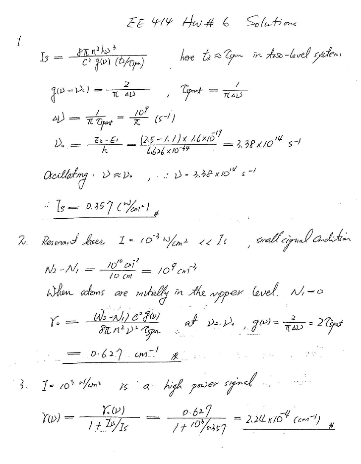 Solved Homework 06 for EE424