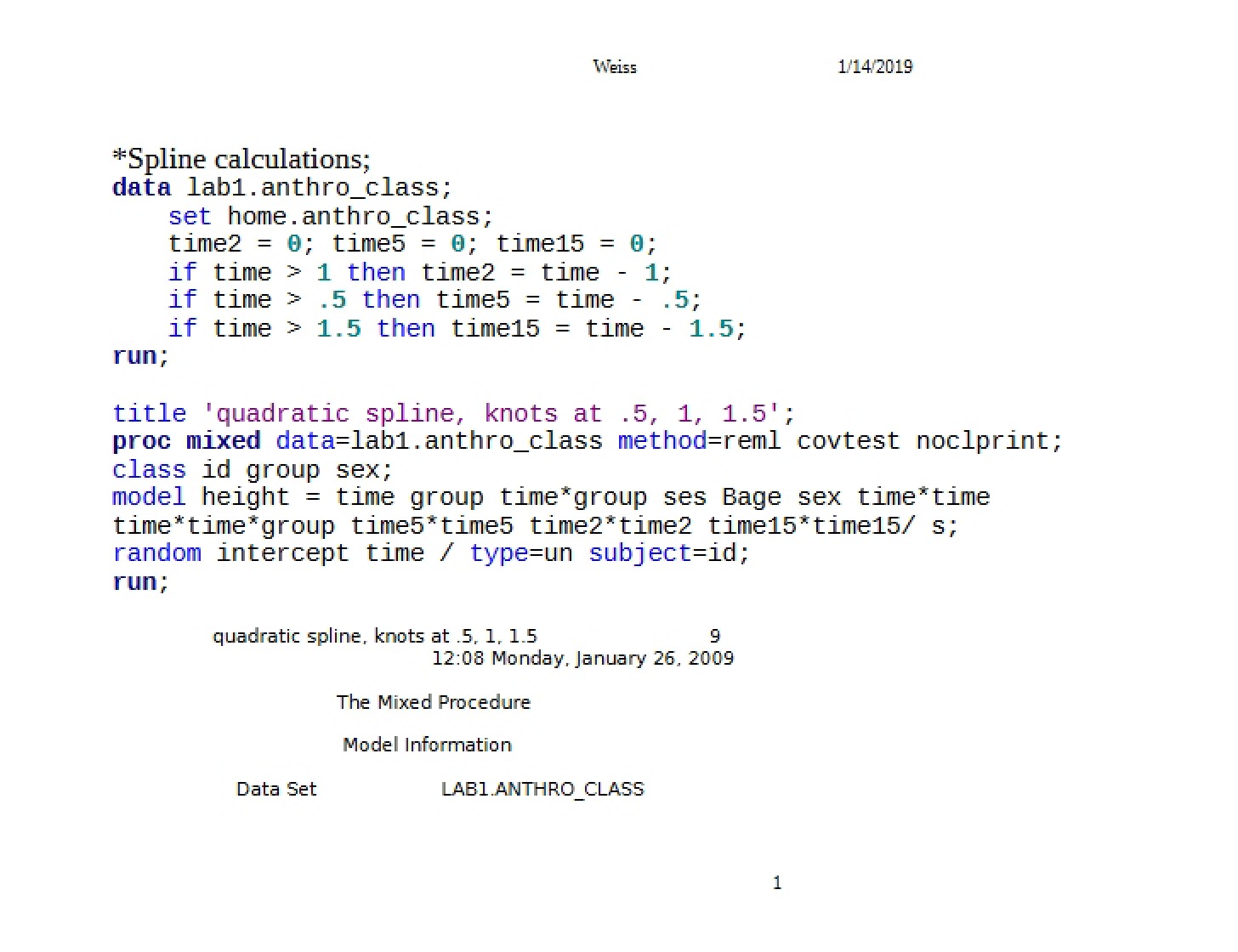 Random Effects Models Chapter 6