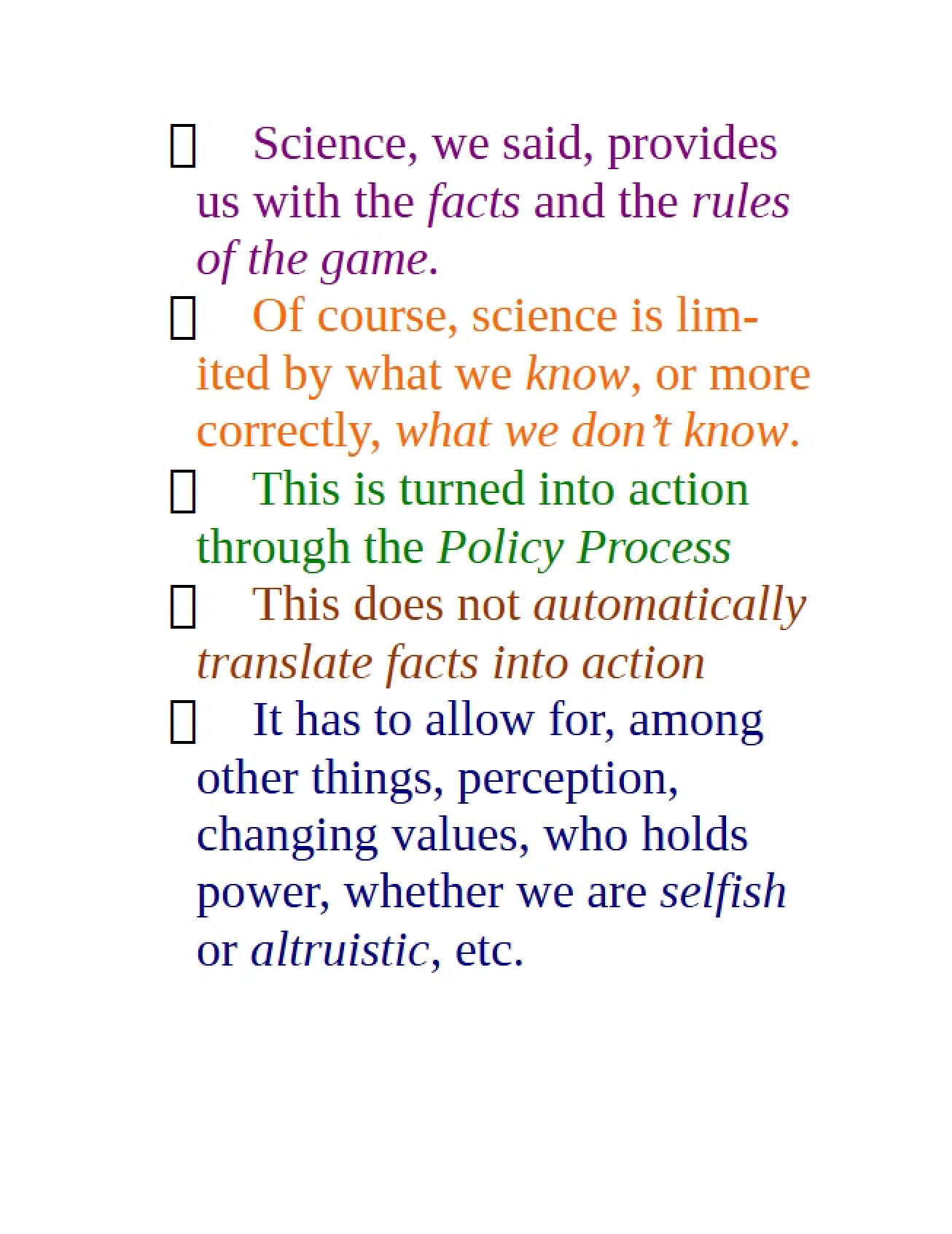 Overheards in Science