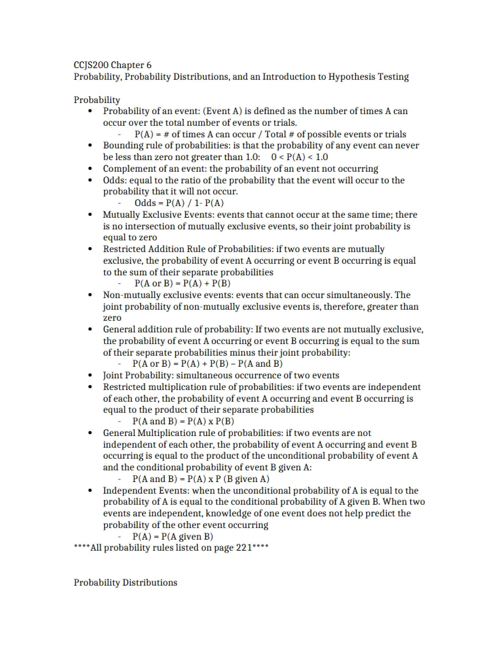 Foundational Statistical Inference Chapter Six