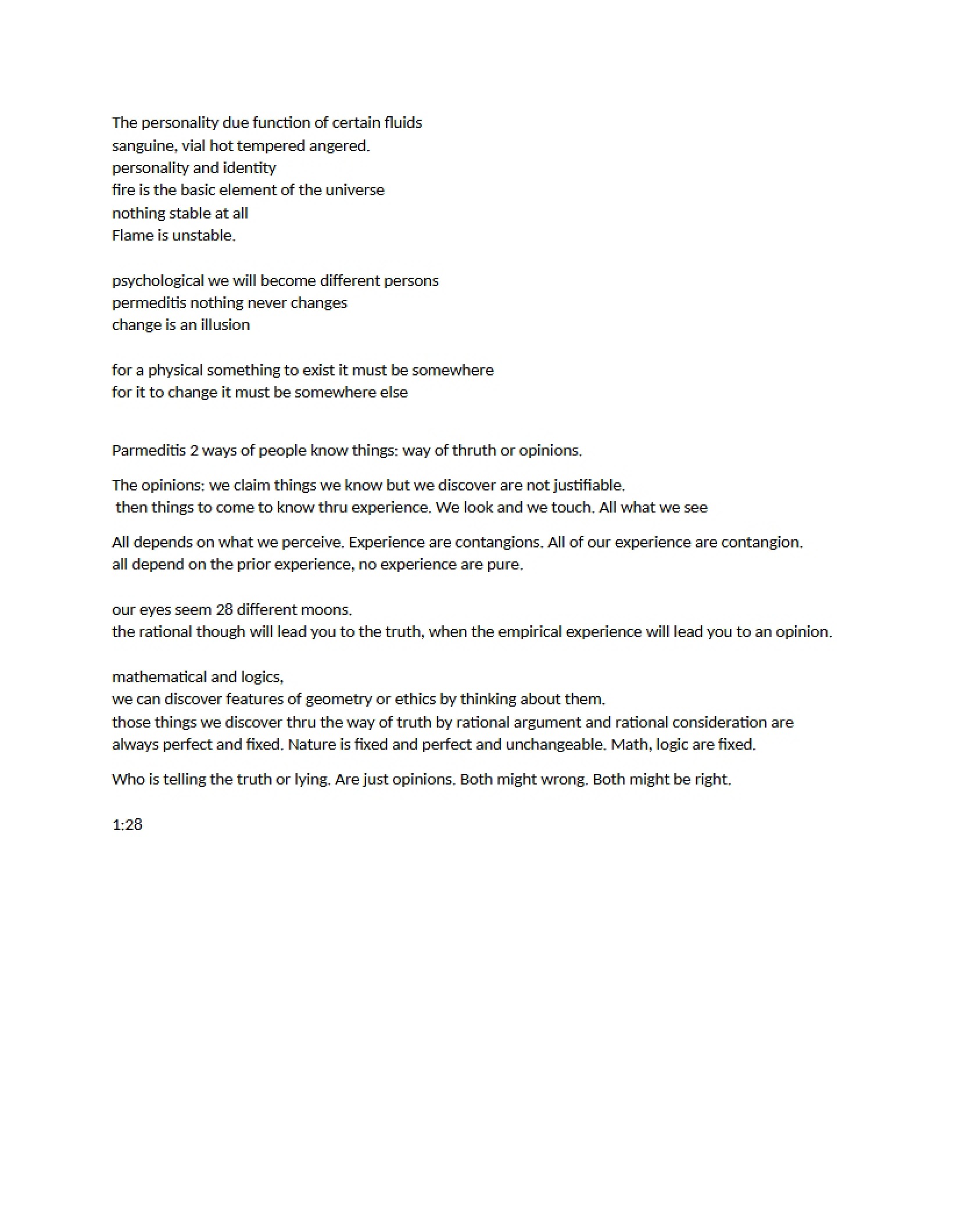 Notes Evolutionary Psychology