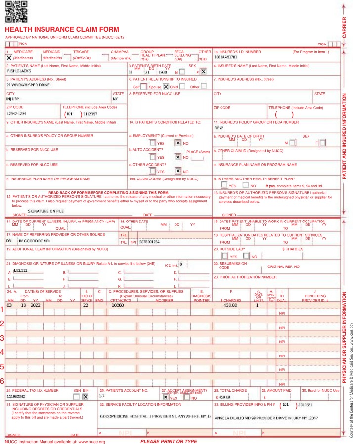 Understanding the Health Insurance Claim Form