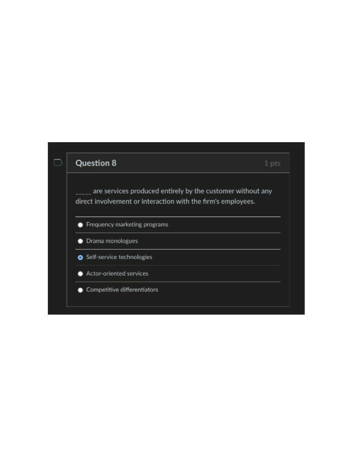 Self-Service Technologies - A Customer's Guide