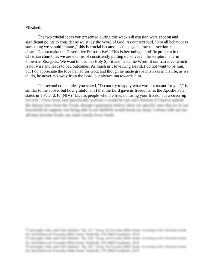 Week 6 Response - Elizabeth