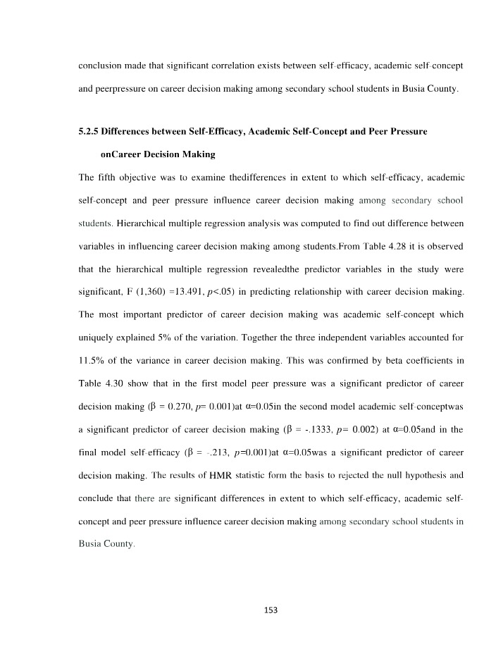 169 - Influence of Self-Efficacy and Academic Self-Concept