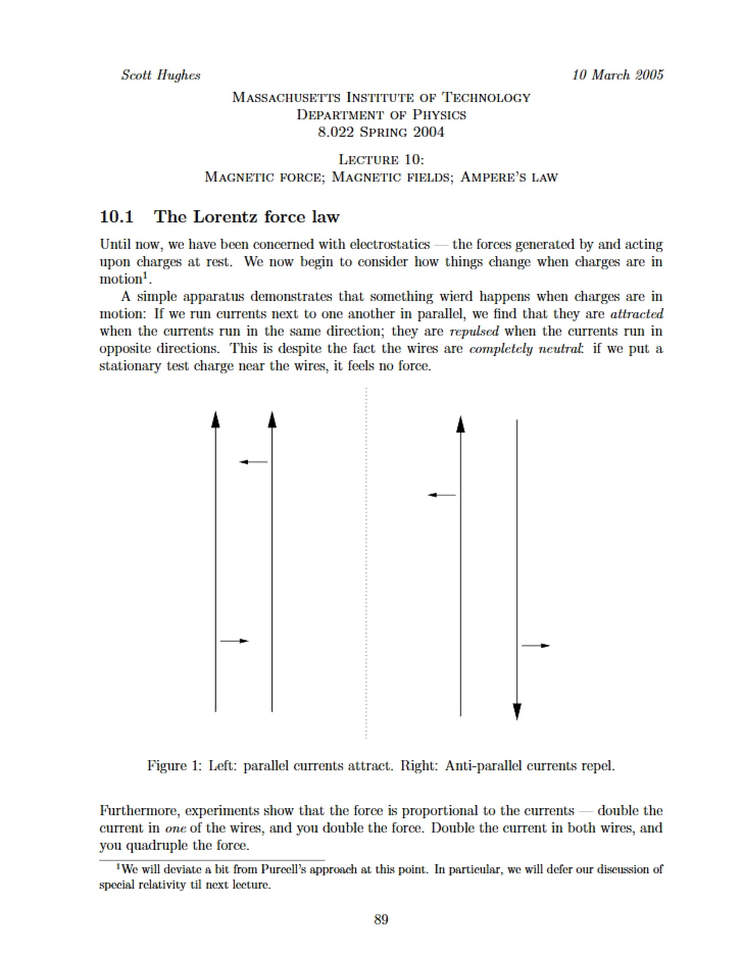 Session Notes