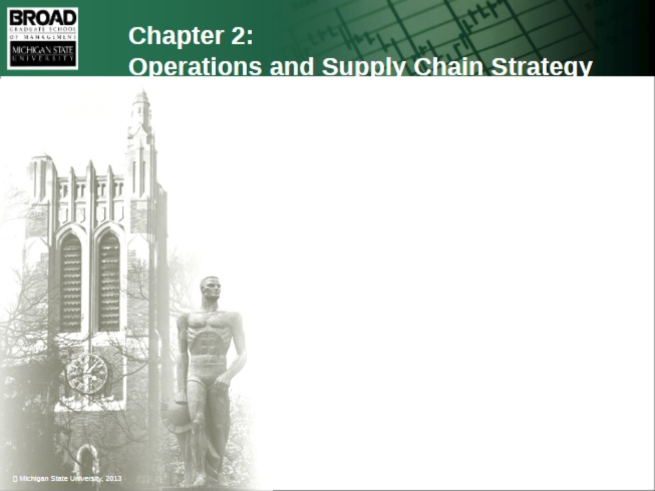 Operations and Supply Chain Strategy (Chapter 2)