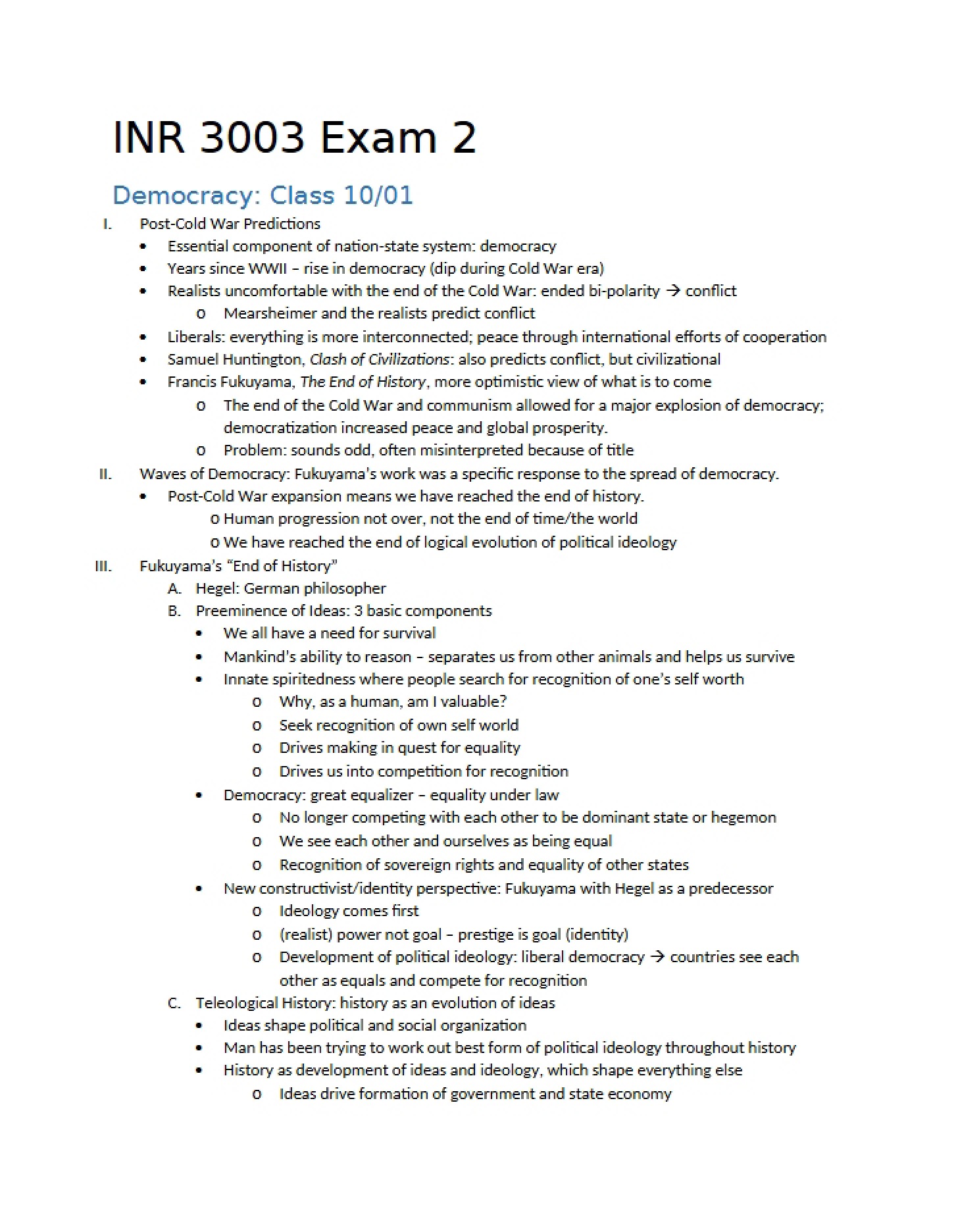 Two Exam