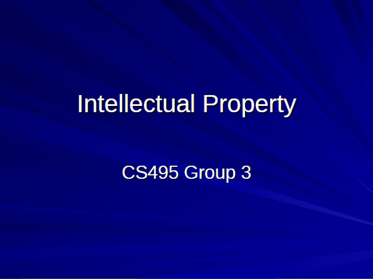 Property Intellectual